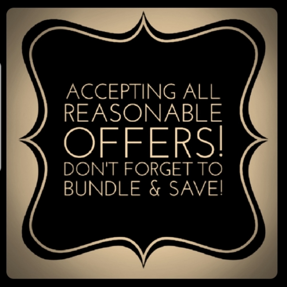 Bundle & Save! Accepting all reasonable offers!